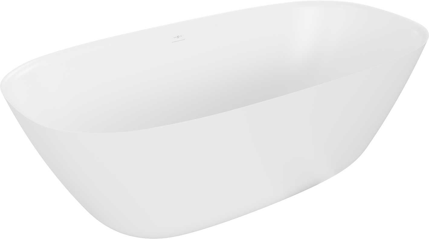 Mexen Como wanna wolnostojąca z konglomeratu 170 x 82 cm, biała mat - 57311708200