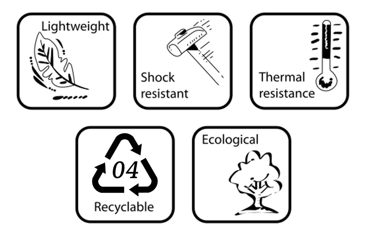 MERCURIO Vaso quadro Festonato 55 cm. IMPRUNETA - 3