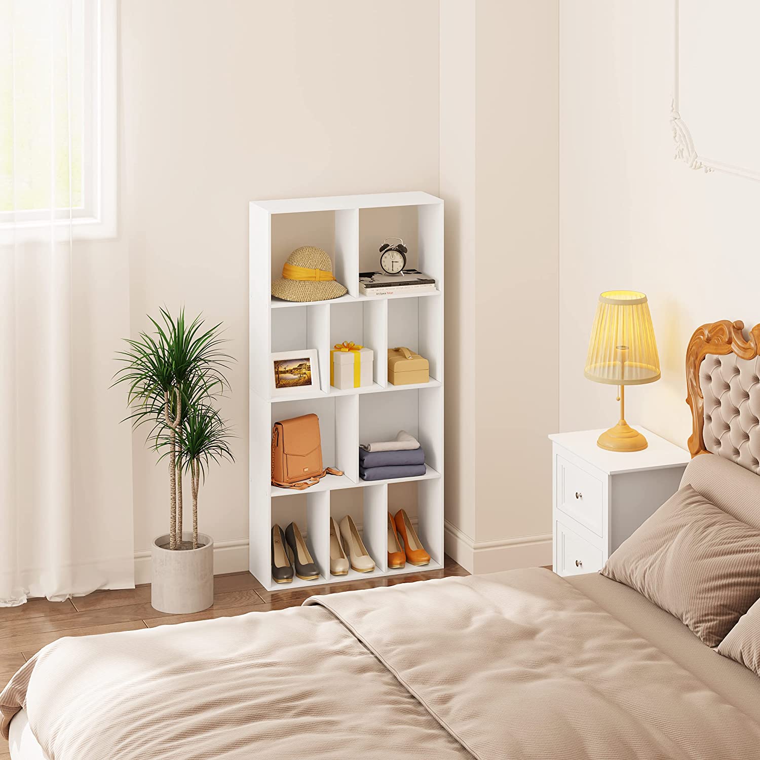 Bibliothèque pour Bureau Blanc H. 120 x l. 60 x P. 20 cm - 3