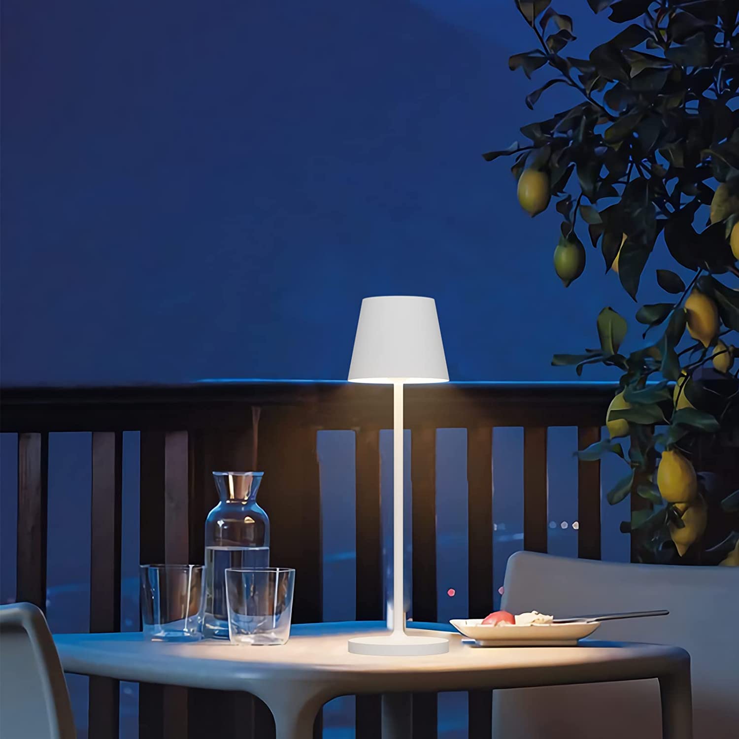 Lampes de table LED rechargeables avec USB et Type C Lume Plus - Colour White - 6