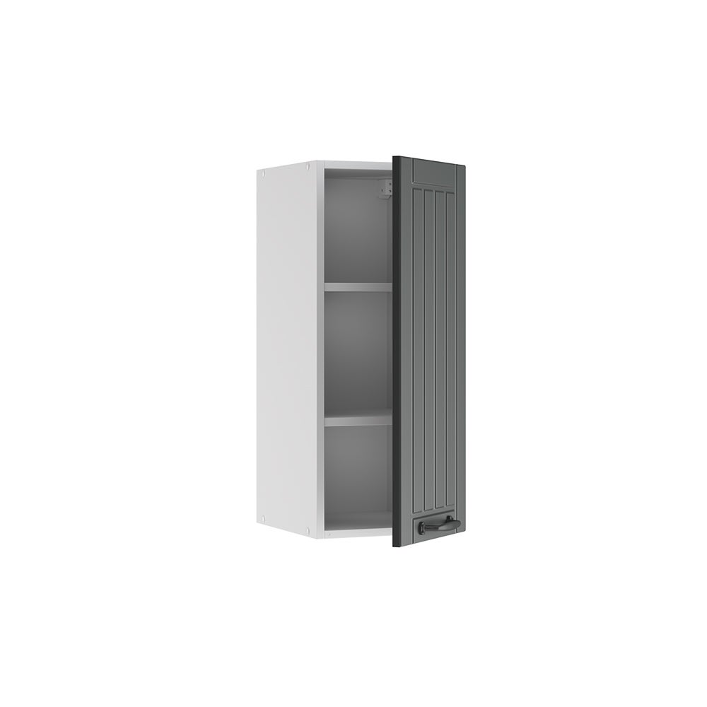 Vicco Elément haut de cuisine Fame-Line, Anthracite campagne, 30cm - 4