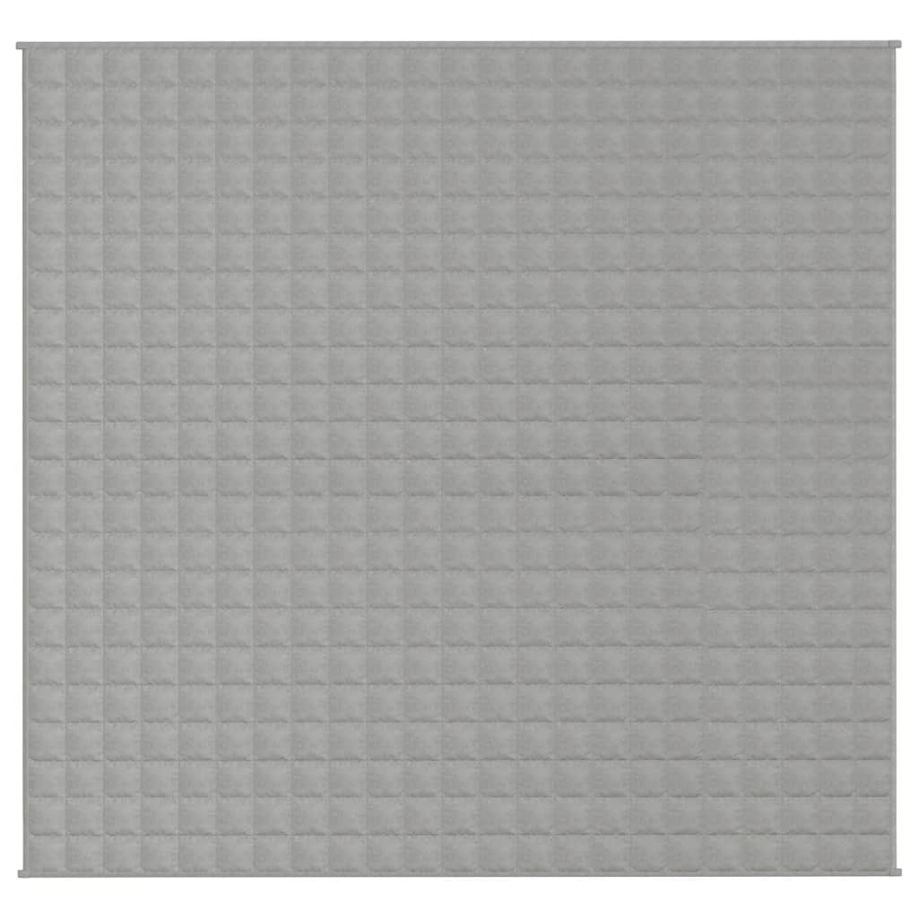 Couverture lestée Gris 220x240 cm 11 kg Tissu - 3