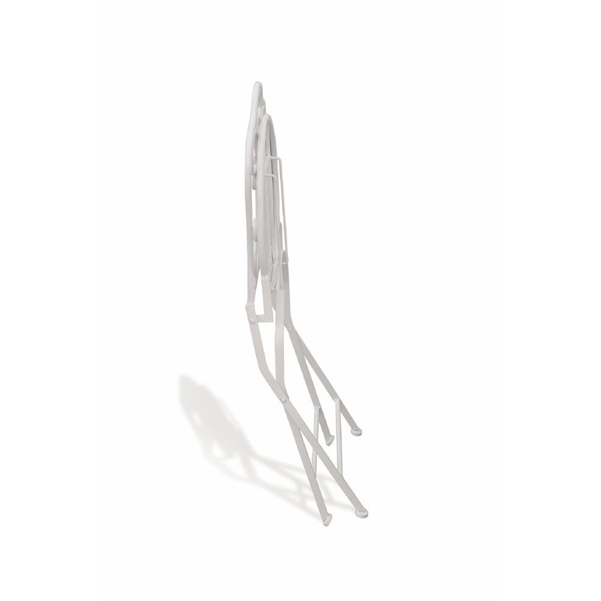 Set tavolo e 2 sedie da esterno in ferro bianco Provence Breakfast - 4