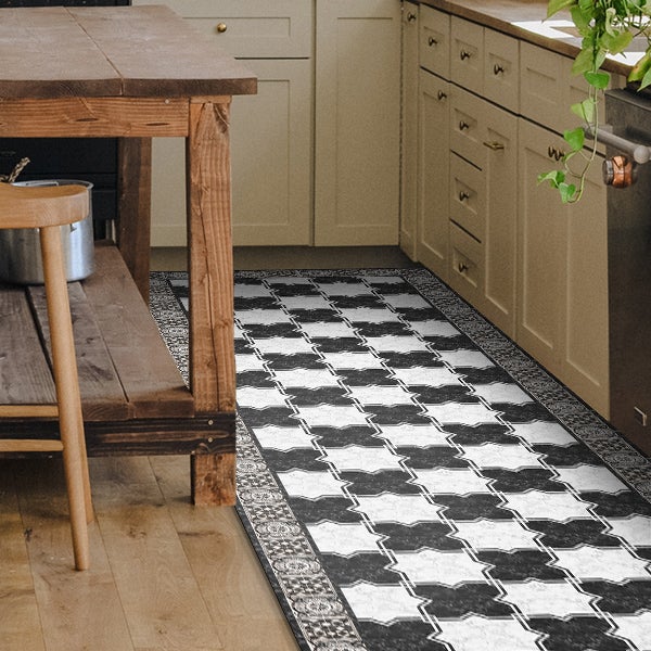 Tapis De Couloir à Découper 50cm - Antidérapant, Absorbant, Personnalisable, Pour Cuisine/bain/entrée