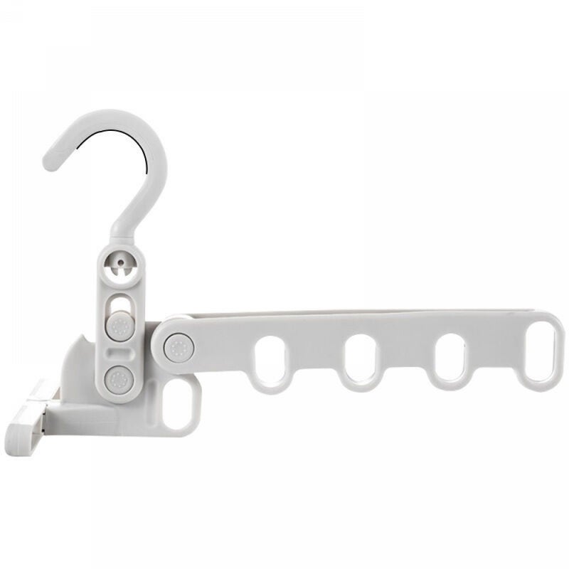 Podróżny wieszak na ubrania, wieszak na ubrania mocowany do drzwi, wysuwana linka do wieszania ubrań na ścianie z haczykami.