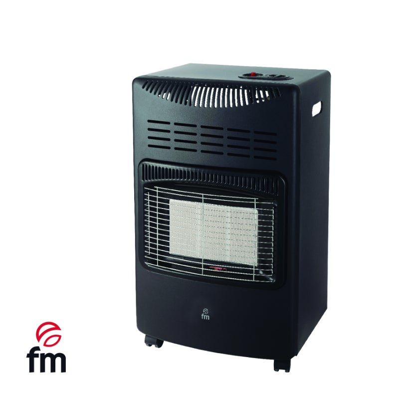 Fm Calefacción Estufa Fm Kera-42 Infrarrojos 4200W Negra , Leroy Merlin