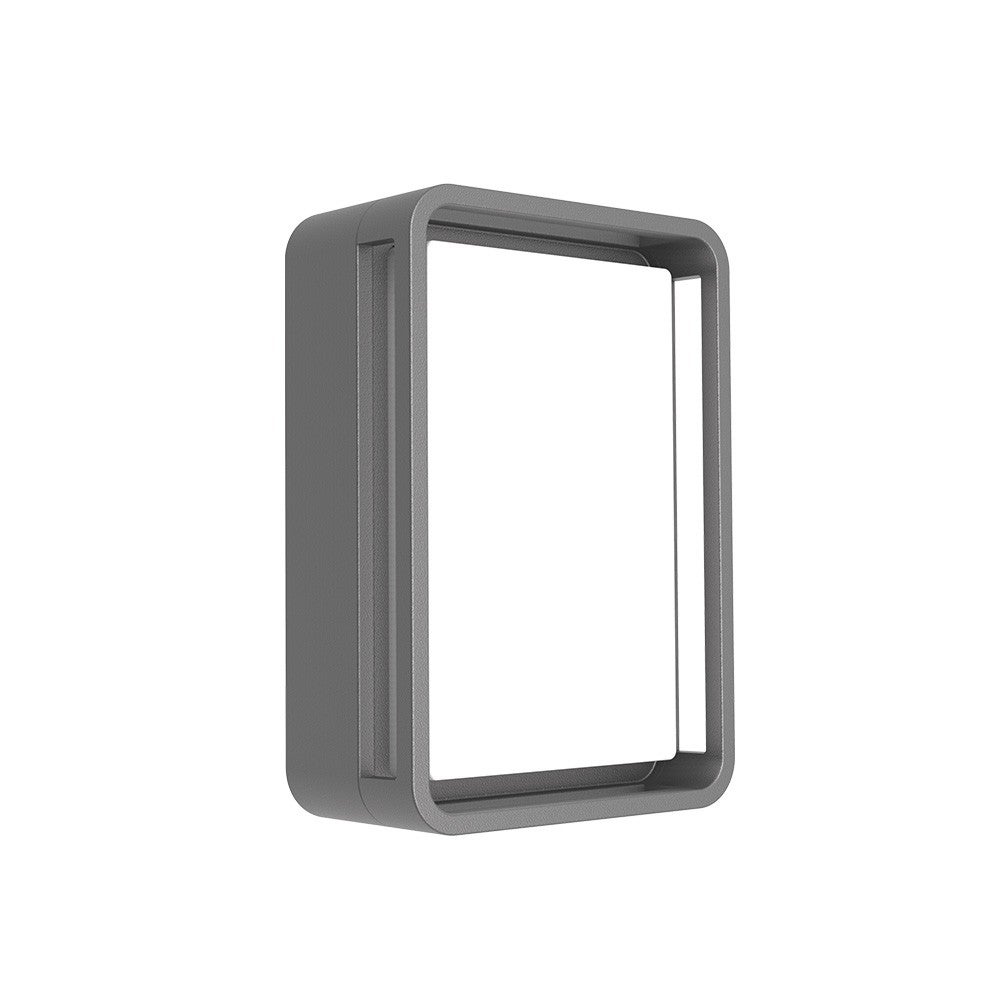 Alhambra 12W 3000K IP65 IK08 Prostokątna zewnętrzna lampa sufitowa LED Nadaje się do sufitów i ścian Iberlamp