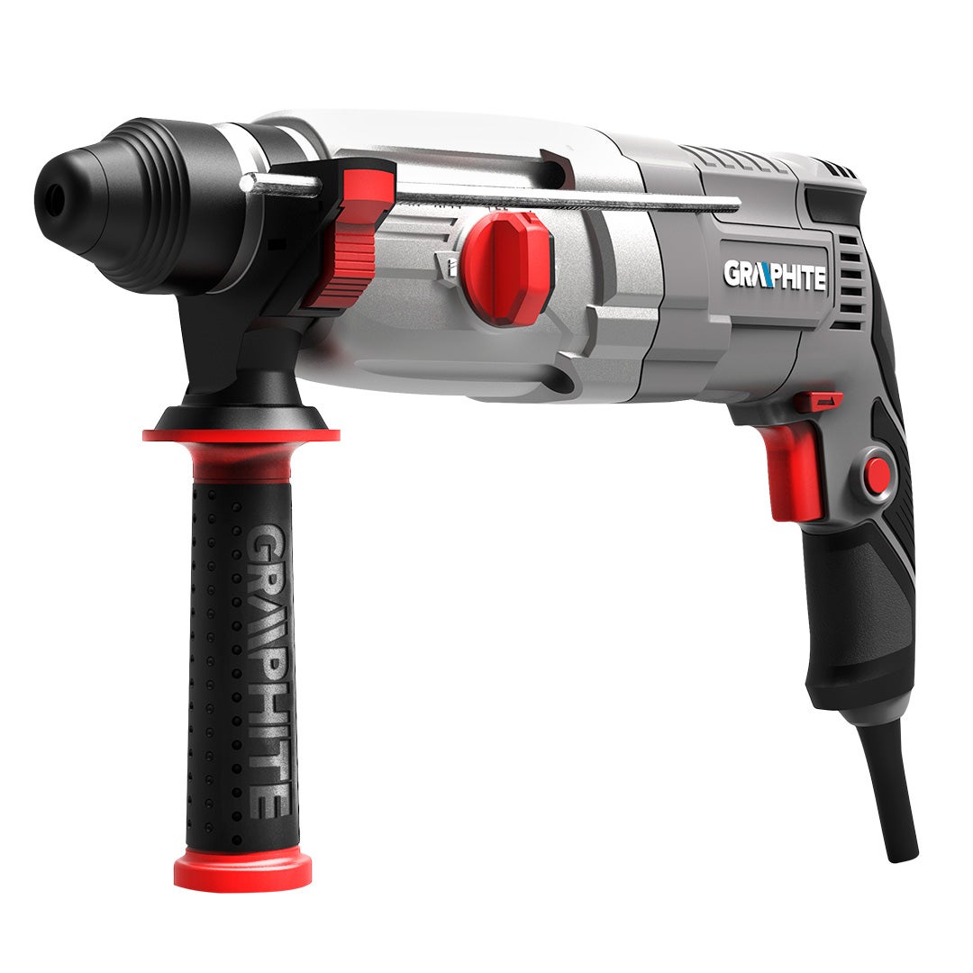 Młotowiertarka SDS+ 800W, 2.8J, walizka GRAPHITE