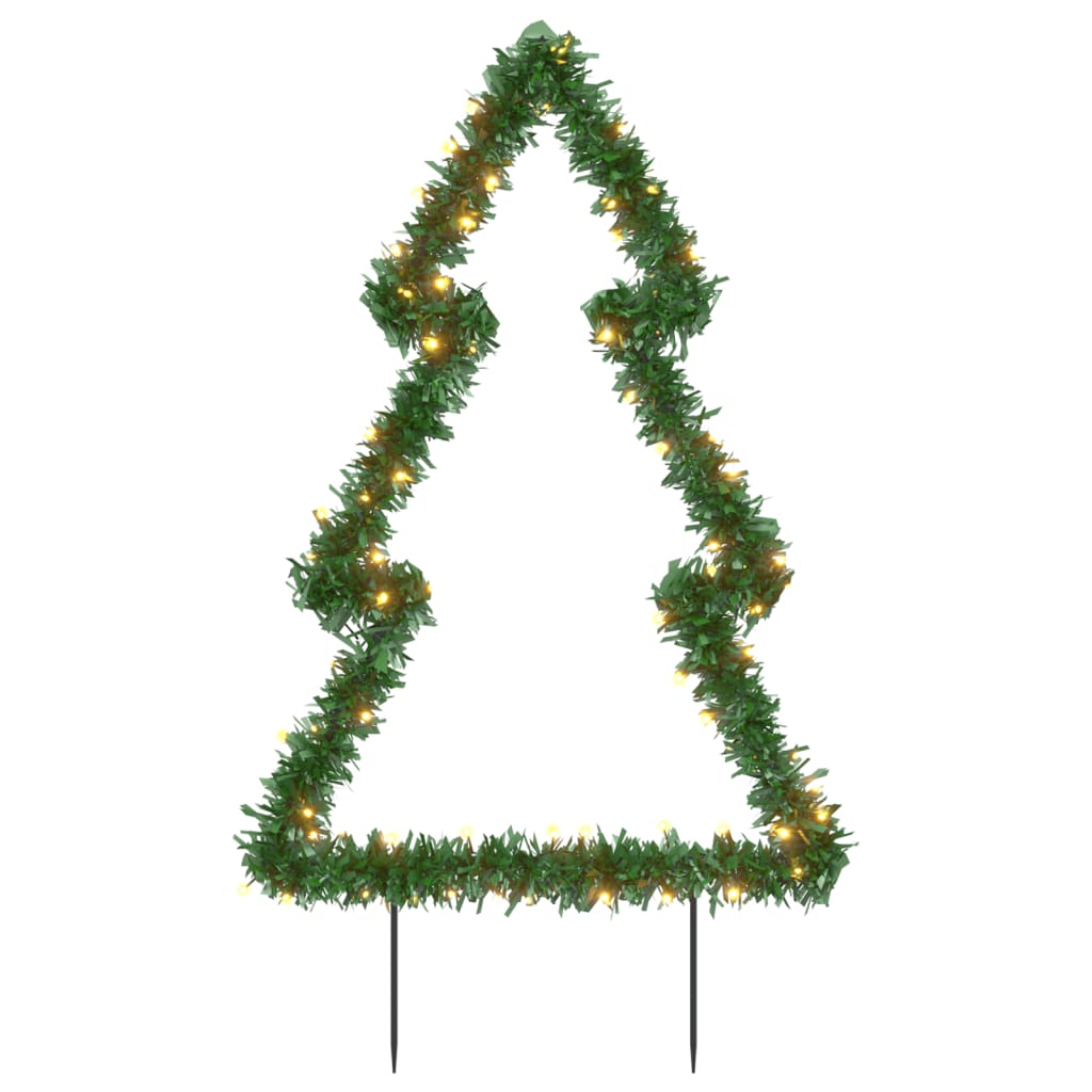 Lot De 5 Piquets De Jardin De Noël En Métal Rouillé - Décoration Cerfs, Sapins, étoiles - 25cm Pour Balcon, Terrasse