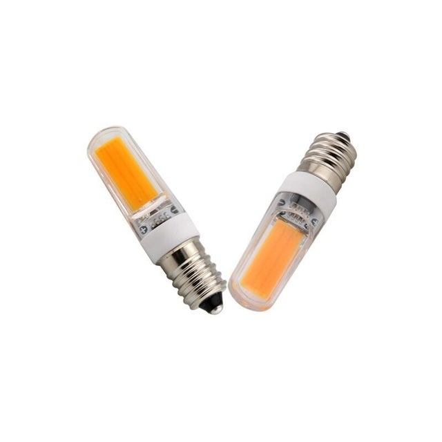 Lampe LED COB E14 3W 230V blanc chaud diamètre 16 mm