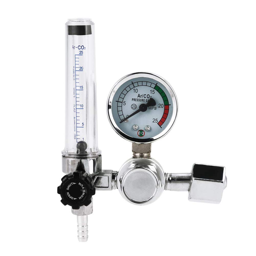 RÉDUCTEUR DE PRESSION Régulateur Avec Manomètre 1/4 " pour Air Outil