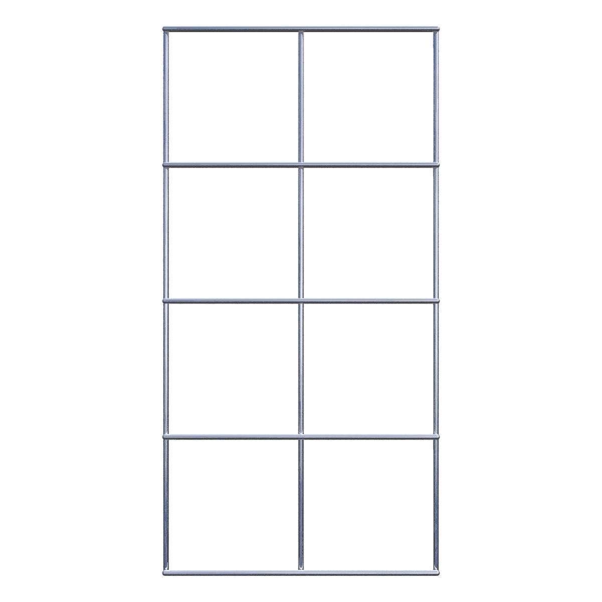 Rejilla con malla de 10 x 10 cm - Dimensiones: 20 cm x 40 cm - Made in ...