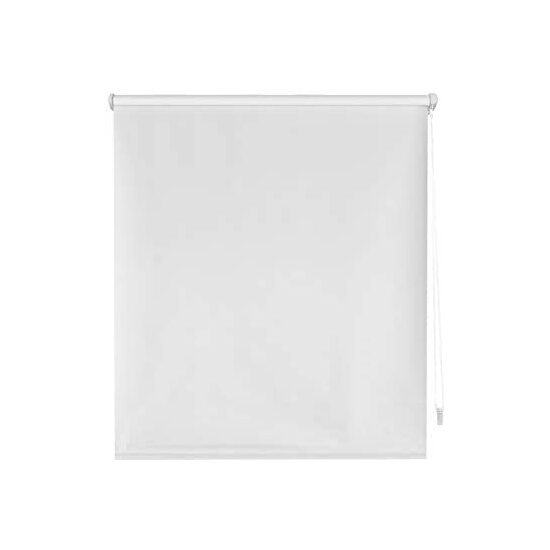 Blindecor   estor enrollable sin herramientas easyfix opaco liso - medidas estor: 42x180 - medida tela estor: 39x175 - estor blanco roto