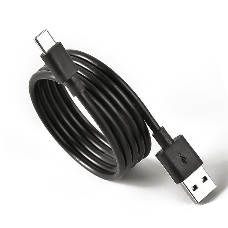 10 Pezzi Cavo Spirale USB C Per Ricarica Fai Da Te - Connettore Maschio 3A 30V Con Fili Rosso/Nero