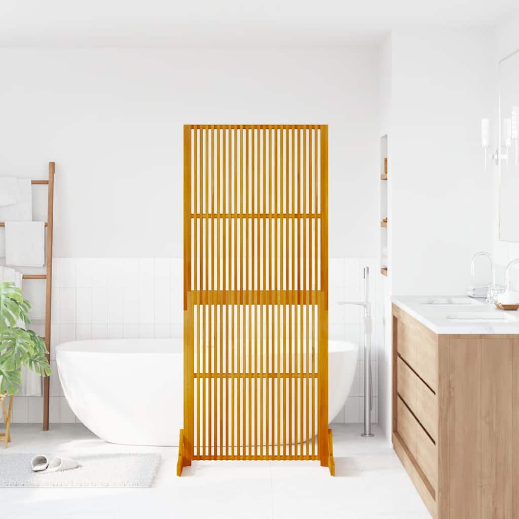 Paravent d'intérieur/extérieur 180,5 cm en bois d'acacia massif - 2