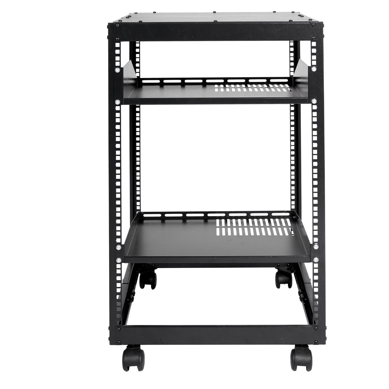 Cache Un Rack Informatique Rack Serveur Cadre Ouvert SucceBuy 15U,Profondeur 15-40