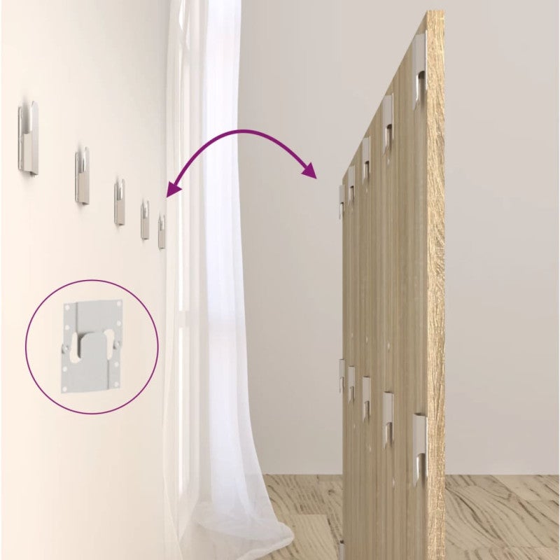 Tête de lit Chêne sonoma 160x1,5x80 cm Bois d ingénierie - 6