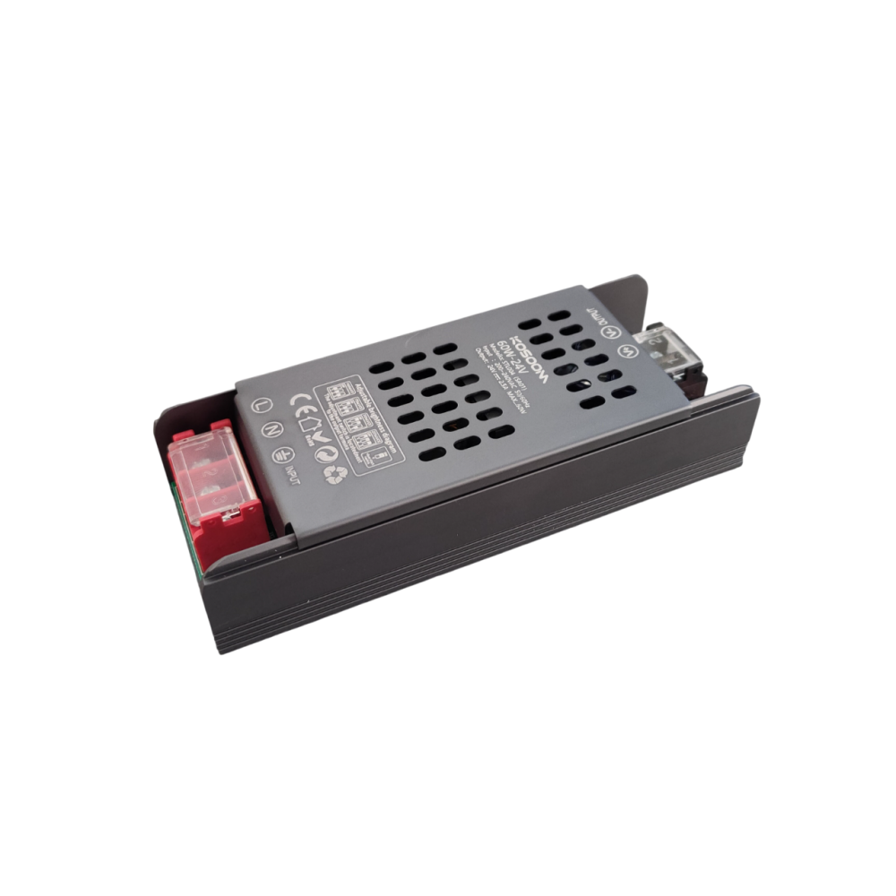 24V 60W ściemnialny zasilacz LED Ultracienki transformator do taśm LED Sterownik LED