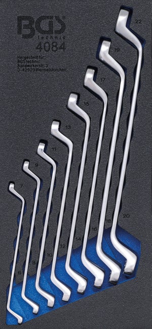 Jeu De Douilles BGS 4056 29 Pièces - 1/4" Et 1/2" Douze Pans - Acier Chrome-vanadium, Pour Servante D'atelier