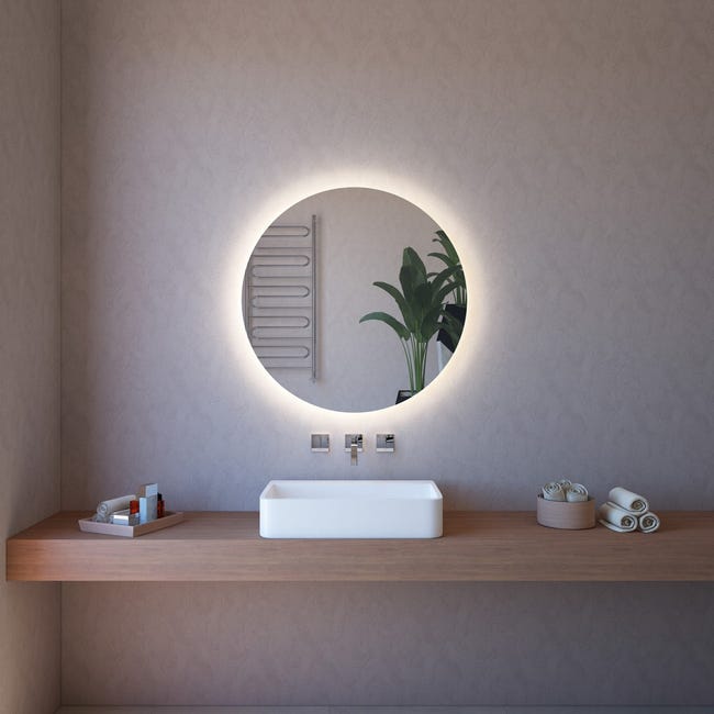 VEVOR Specchio da Bagno a LED 70 x 100 cm Montaggio a Parete con VEVOR Specchio da Bagno a LED 70 x 100 cm Montaggio a Parete con