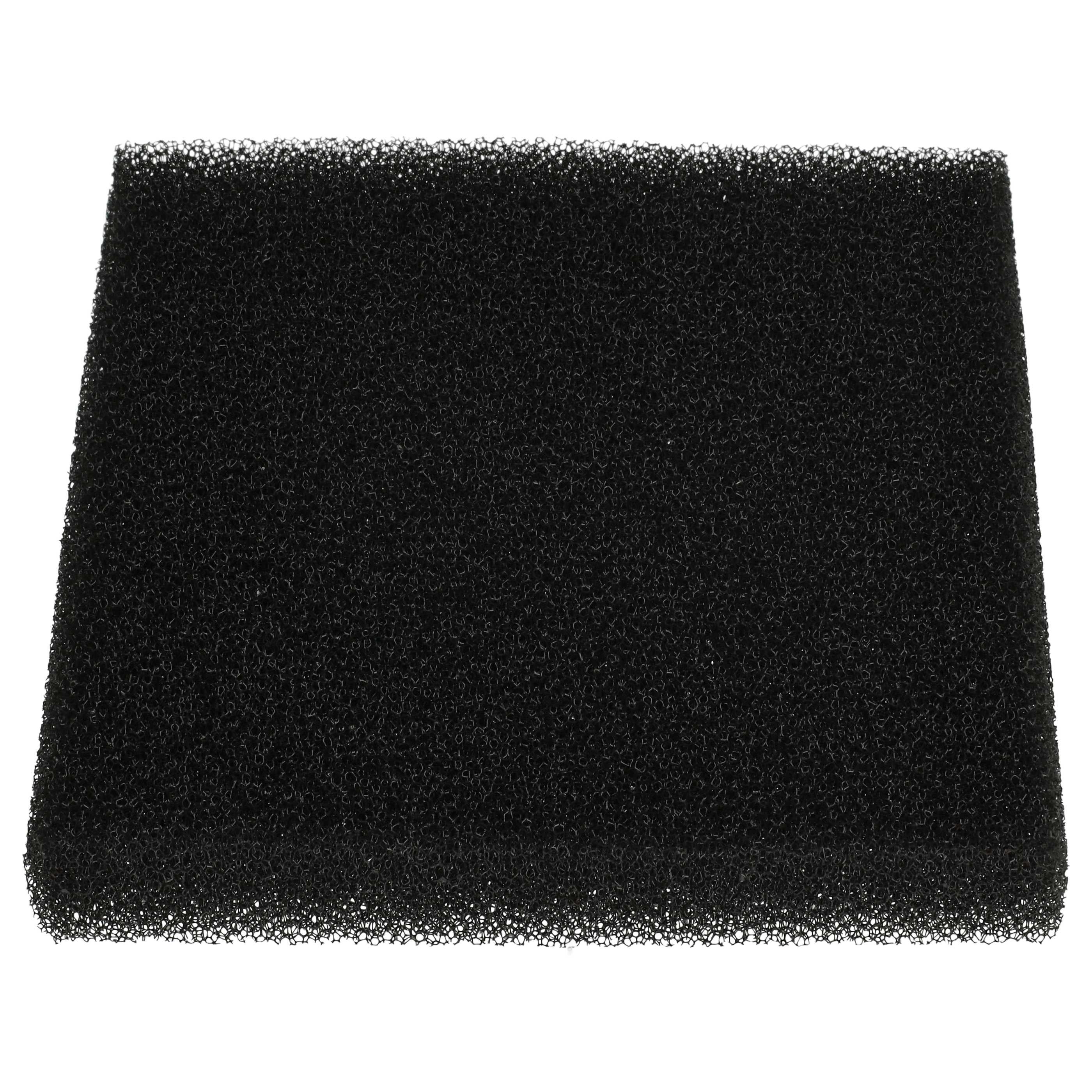vhbw filtre compatible avec Bosch ergomaxx professional BSG81472/15, BSG81470/15, BSG81474/15 aspirateur - Filtre en mousse noir - 3
