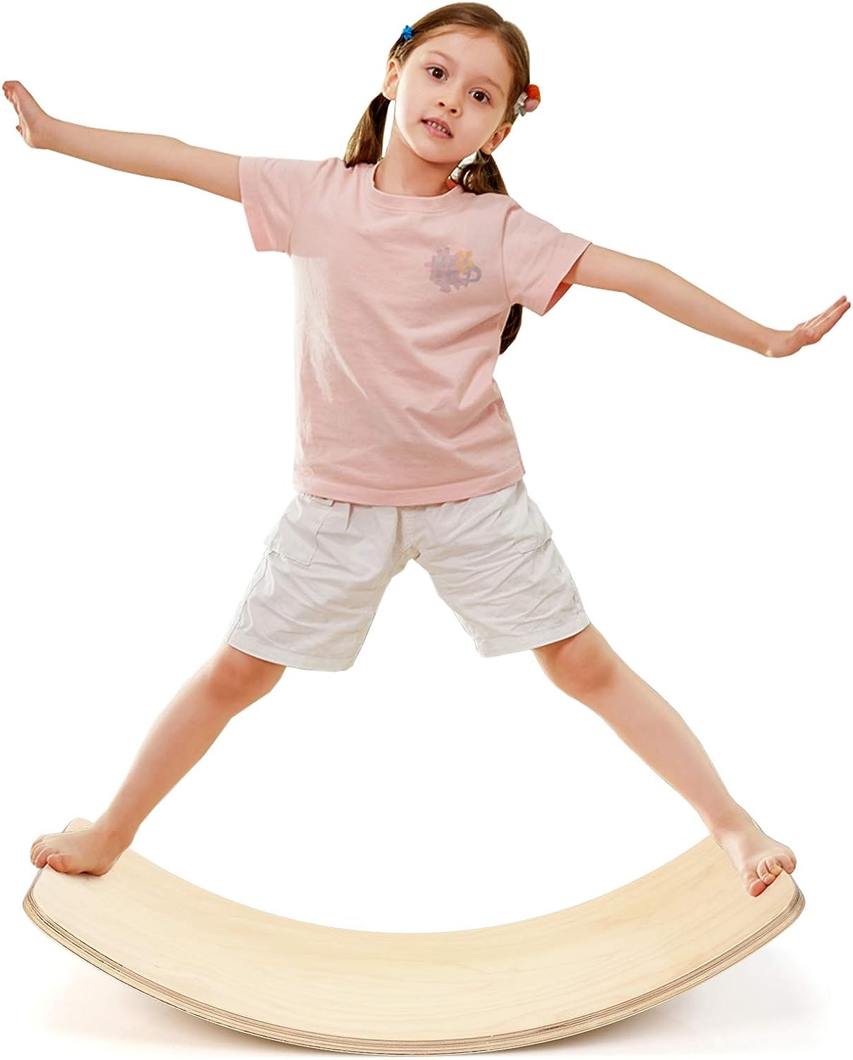 VEEKAY Balance Board,Planche d'équilibre,Accessoire de Bureau Debout,Planche D'équilibre AntidéRapants,pour l'étirement de la Cheville,Correction de la Posture