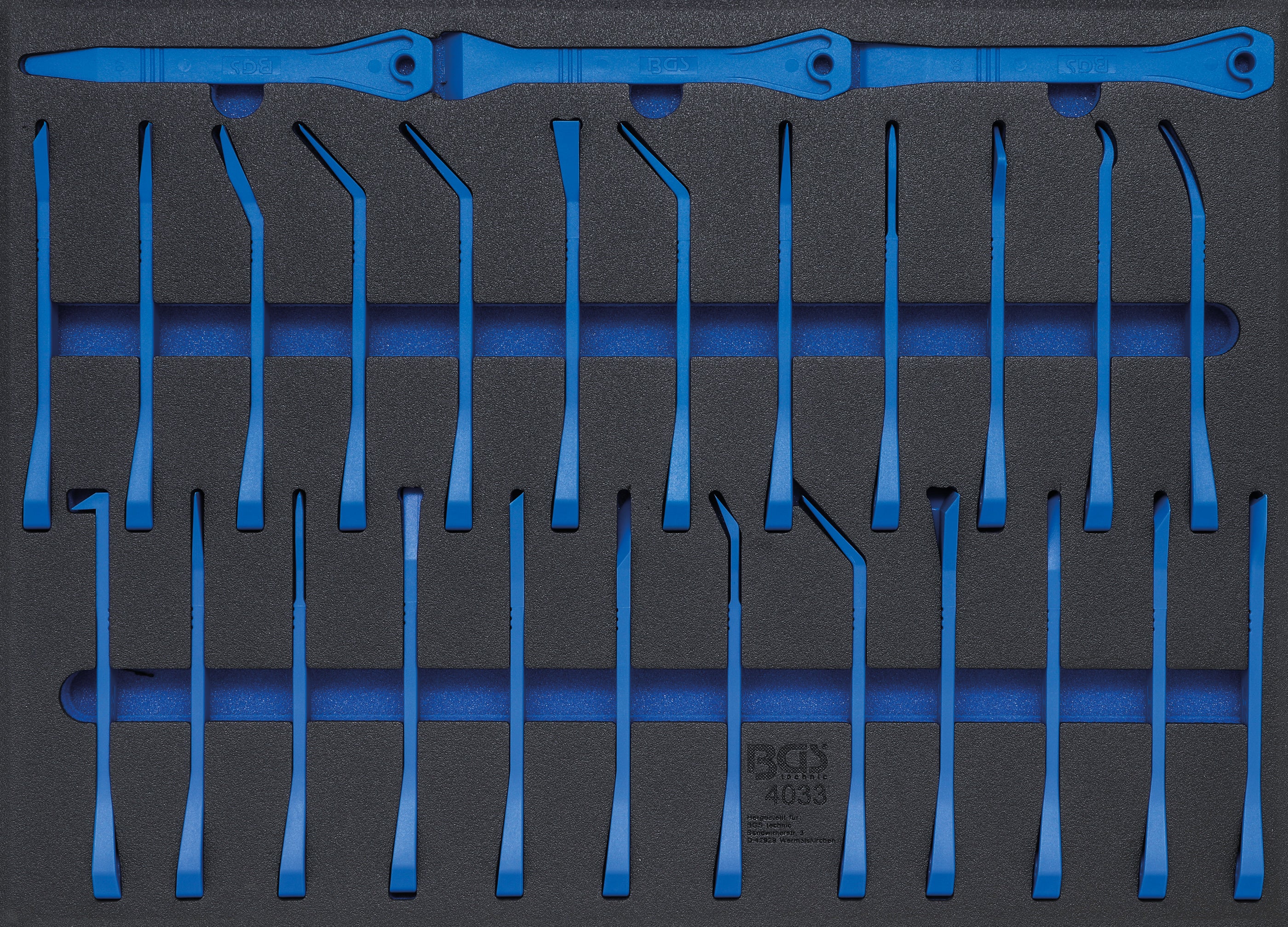 Zestaw narzędzi BGS do demontażu 27 sztuk nylon wytrzymały