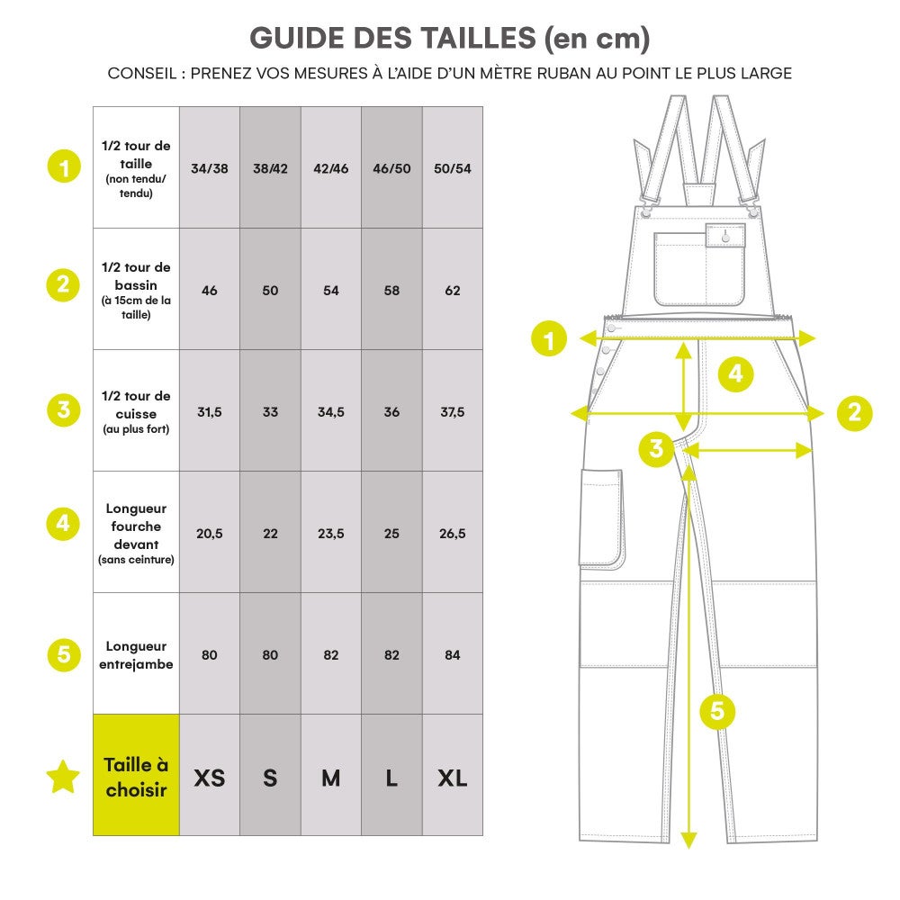 Salopette de Travail Femme Rose et Noir - Fashion Sécurité - Résistante, Confortable et Tendance - Bricolage et Jardinage - 42 - Taille 42 - 5
