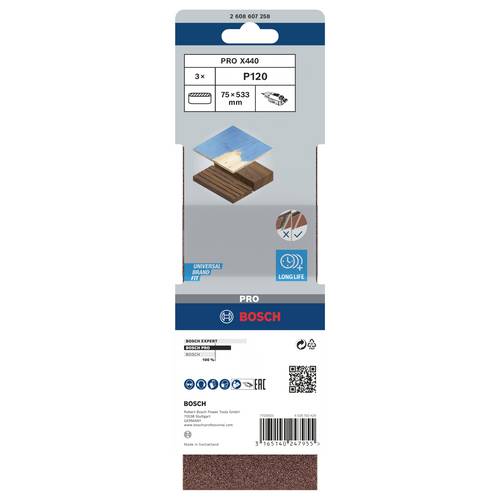 BOSCH LIJA BANDA 75*533 120 - 3