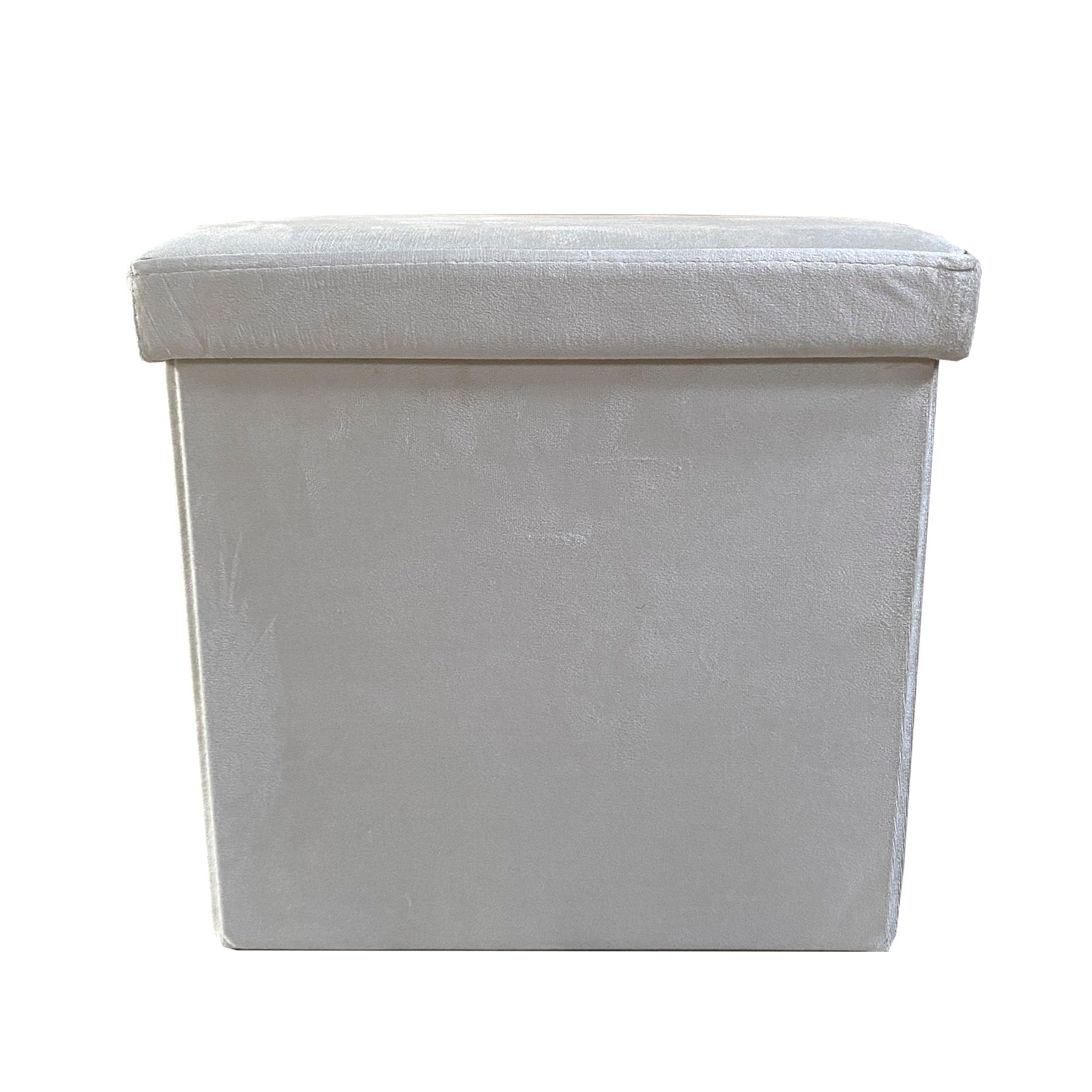 DESTOCKAGE - Pouf de rangement pliable en tissu Kube - Gris foncé - L 38 x P 38 x H 38 cm - NEUF - Ameublement DESTOCKAGE - Pouf de rangement pliable en tissu Kube - Gris foncé - L 38 x P 38 x H 38 cm - NEUF - Ameublement