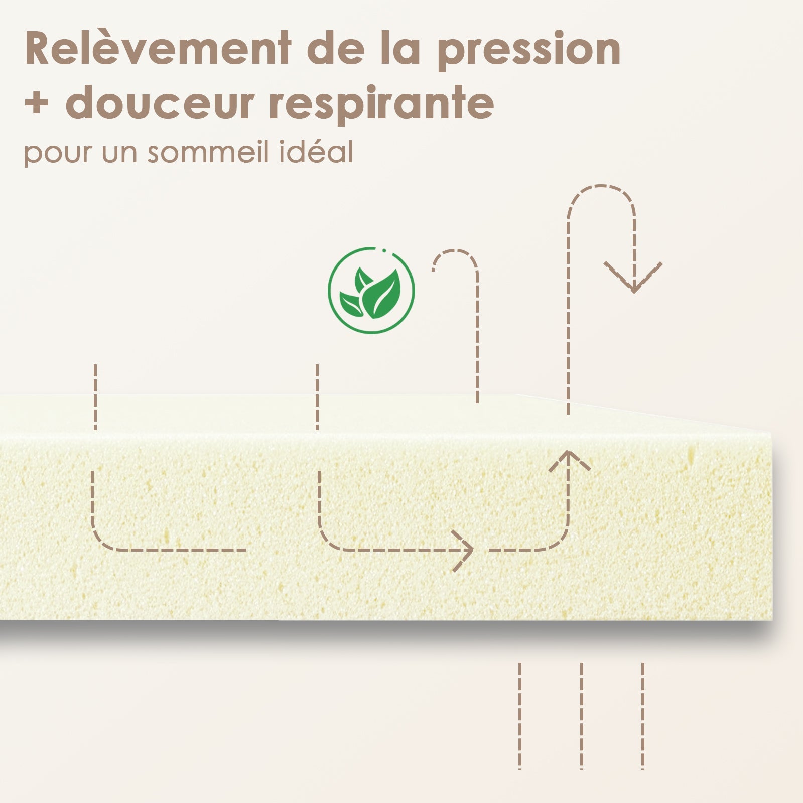 DEWINNER Ensemble Sommier et Matelas 160x200 cm, Lit 2 Personnes Complet avec Sommier Tapissier (Matelas 160x200x25+Sommier) - 7