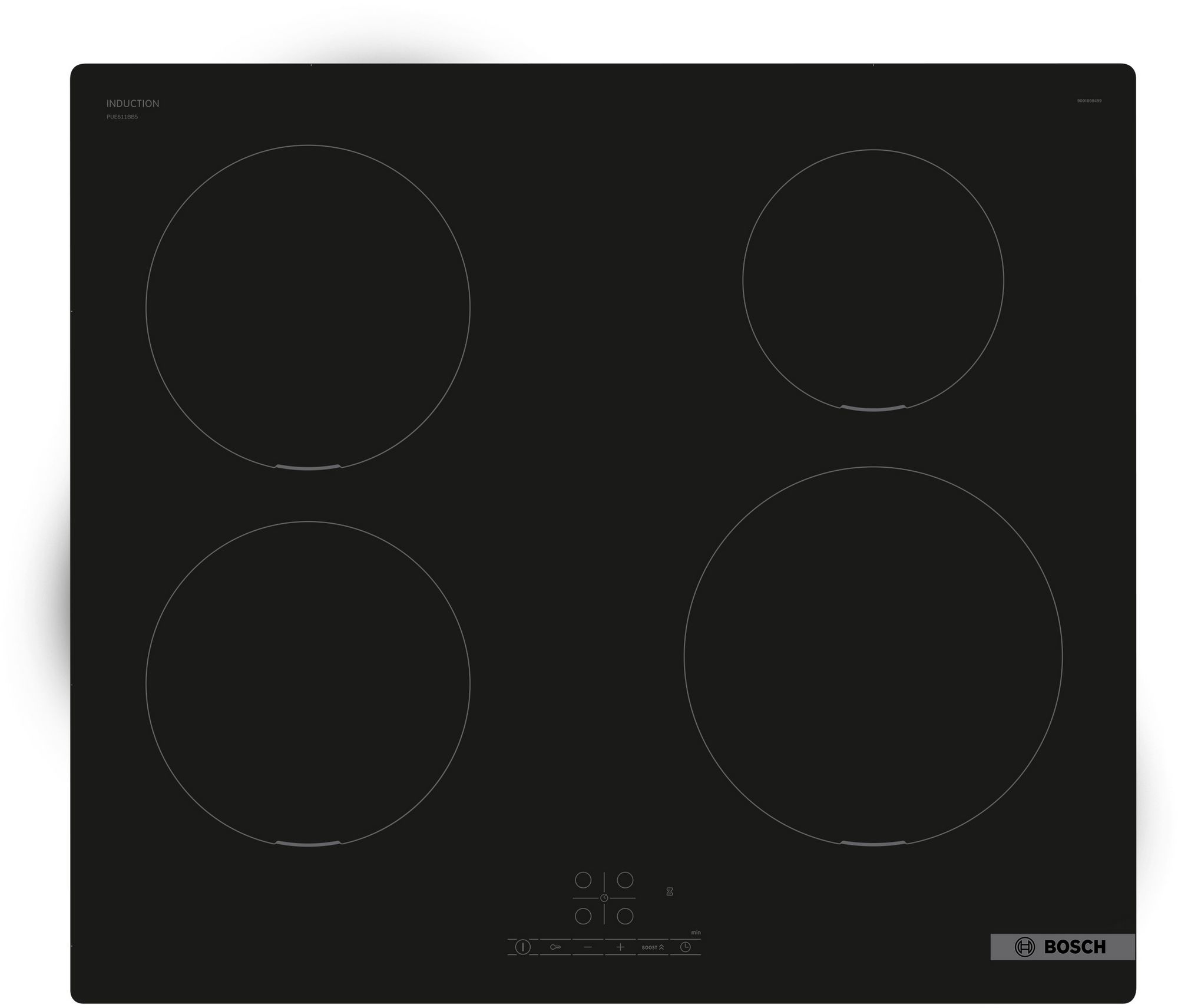 Bosch Placa De Inducción Pue611bb5e (60 Cm) Negro , Leroy Merlin