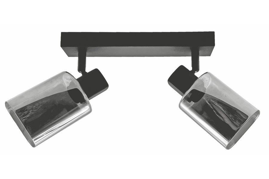 Lampa wisząca Harlow czarna 2 x E14 x 40W wym: 14 x 25 x 9 cm Reality