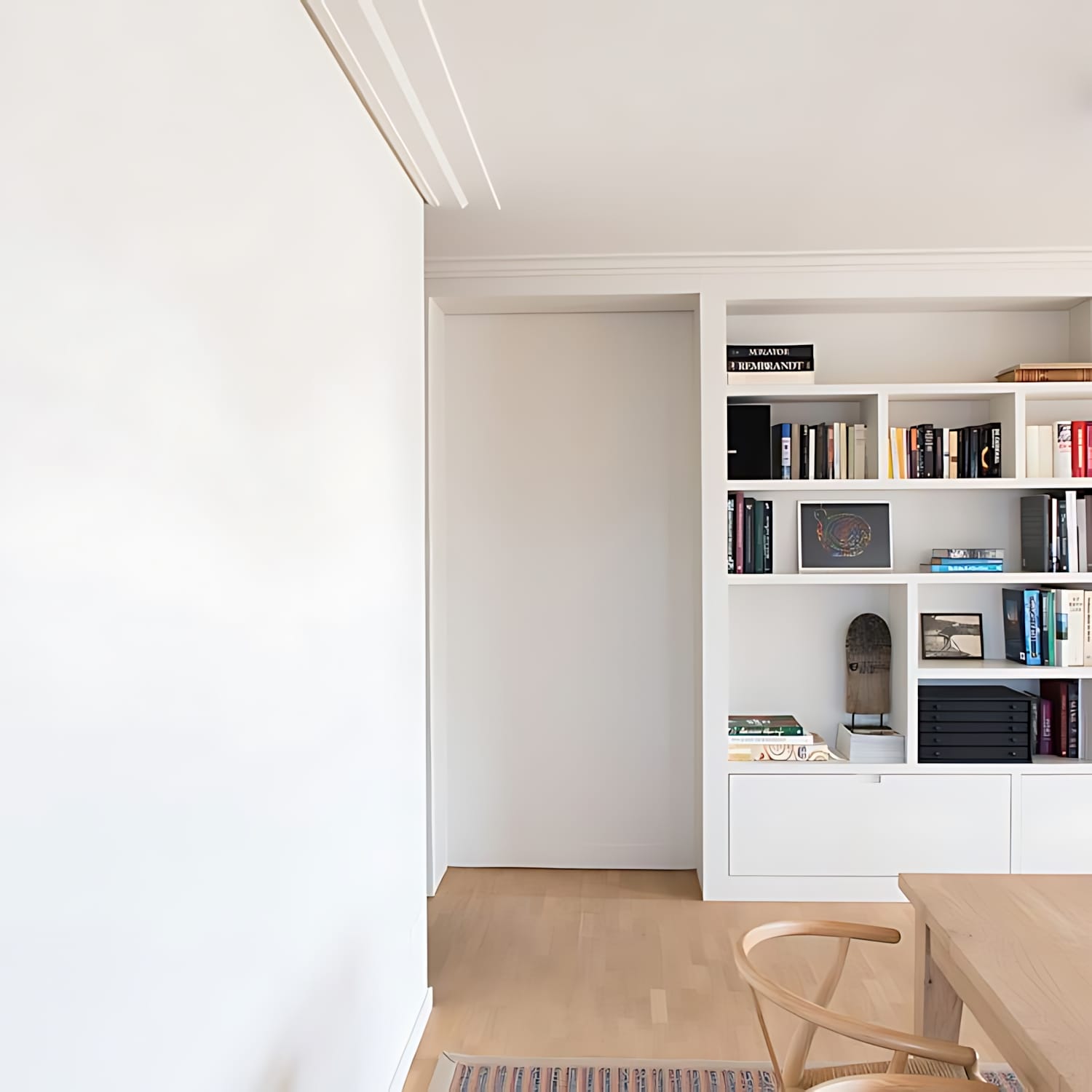 Zócalo Orac Decor AXXENT SX163-RAL9003 SQUARE Zócalo Multifuncional Moldura decorativa prepinda 2 m - 6