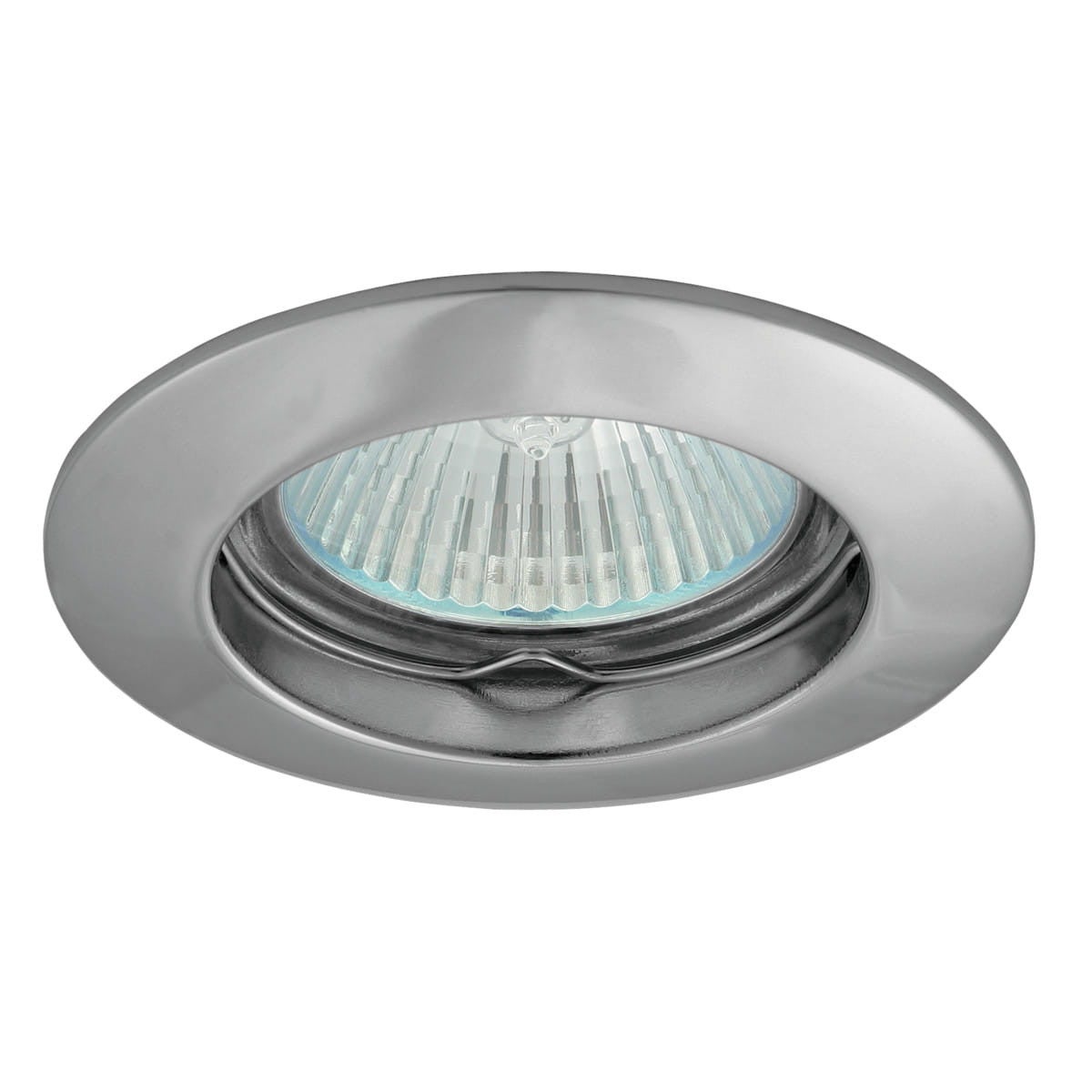 Oprawa sufitowa wpuszczana Vidi srebrna 1xGX5.3x50W okrągła IP20 wym: 8 x 8 cm aluminium Kanlux