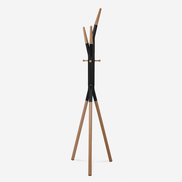 Porte-manteaux Design Paris Prix - Cerro - 183 Cm - Argent - Acier - Neuf