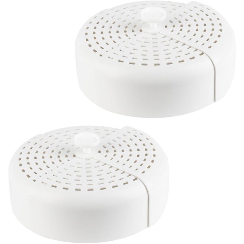 2-częściowe składane pokrowce na żywność, odporne na kurz i muchy, do kuchni i grilla, białe