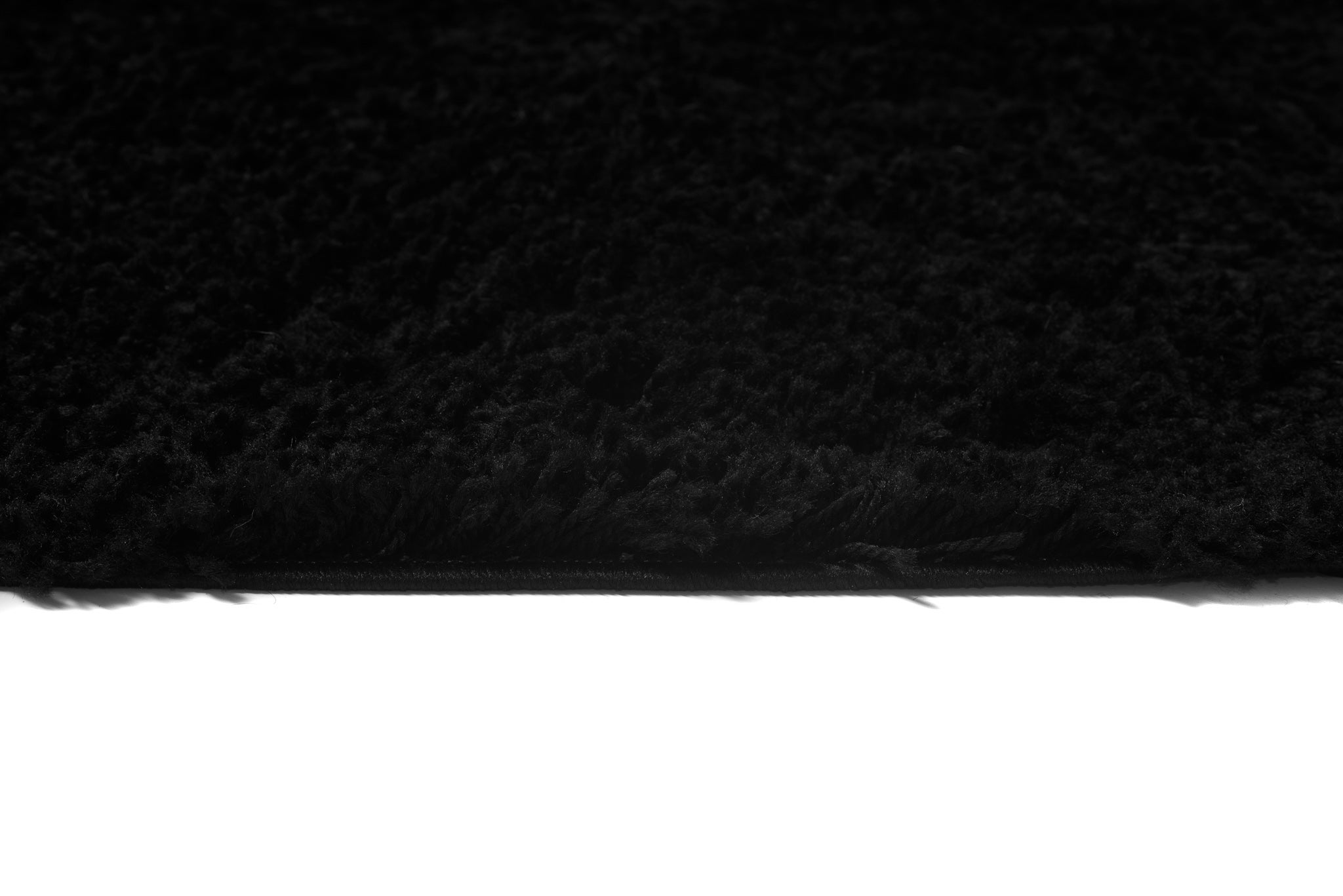 Tapiso Essence Tapis Shaggy Poil Long Moderne Noir Uni Salon Chambre Ado Enfant Moelleux Super Doux OEKO-TEX 120 x 170 cm - 5