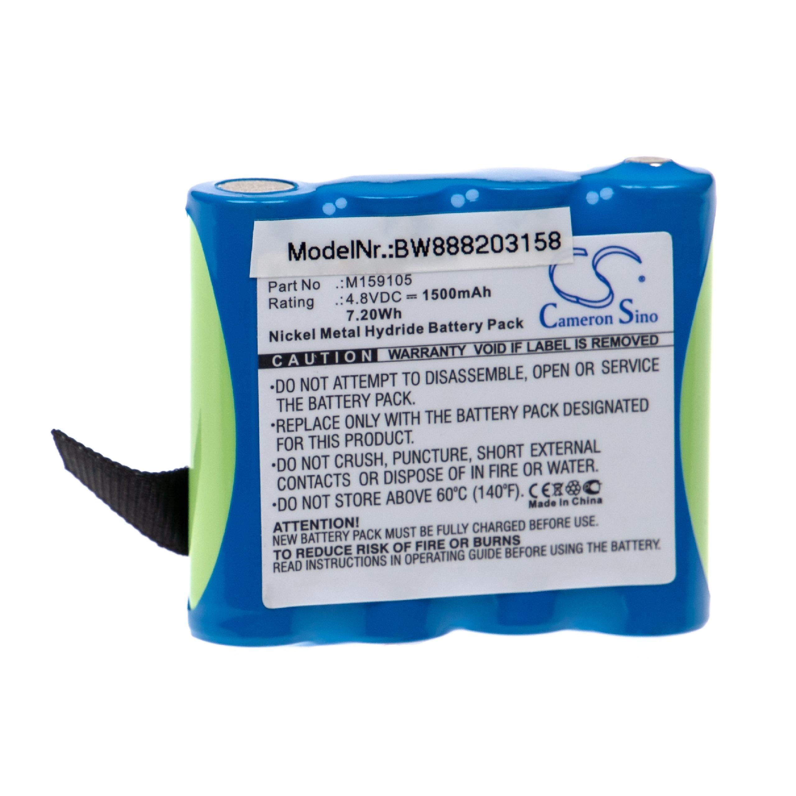 Batterie 800mAh Li-ion 3.7V Compatible GPS Takara GP55BT, Curtis GPD430, Wayteq X820 - Remplace 554844P - 13