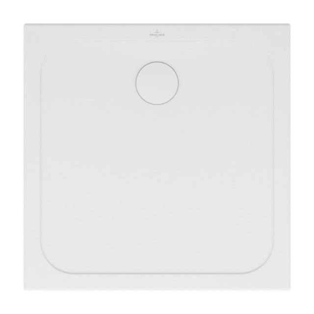 Receveur de douche antidérapant 80 x 80 VILLEROY ET BOCH Lifetime Plus céramique blanc