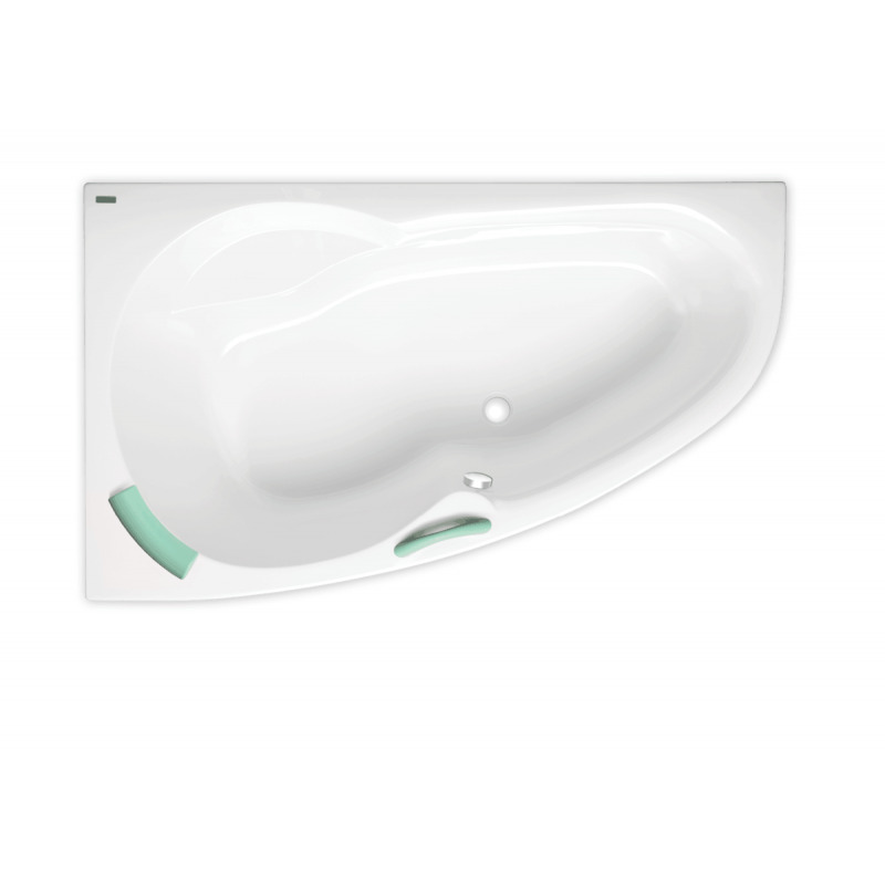 Vasca Angolare FANY 160x160cm - In Acrilico Bianco Con Piedini Regolabili - Foto 6