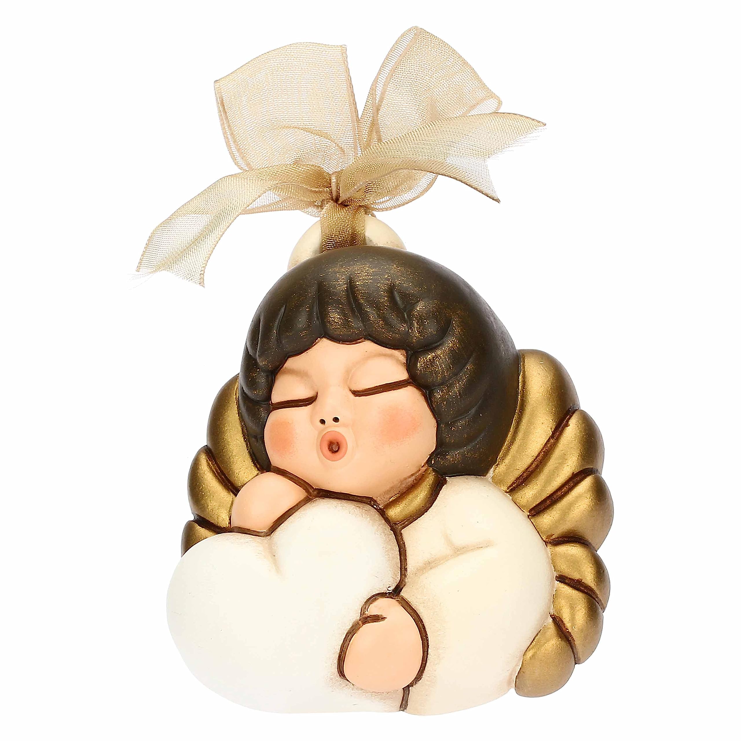 THUN Miniformella con Iconico Angelo THUN Cuore in Ceramica