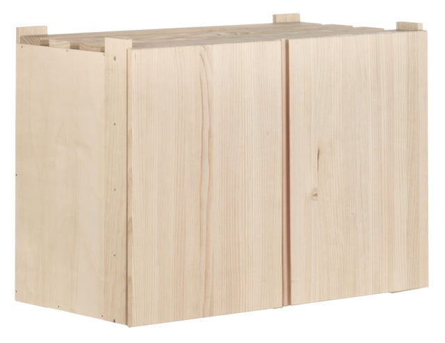 Structure d'armoire suspendue Nova 53.5x76.5x40.5 cm en pin massif