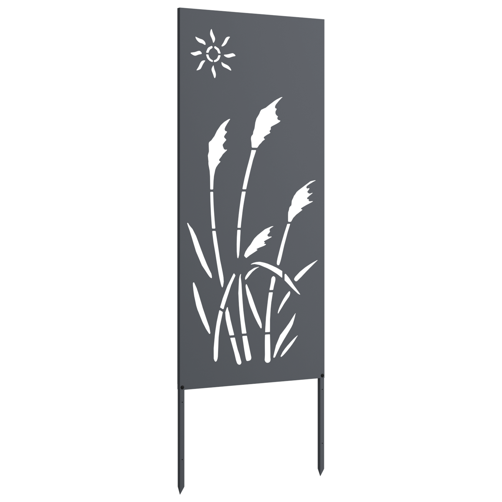 Écran de confidentialité de jardin Anthracite 50 x 140 cm vidaXL - 4
