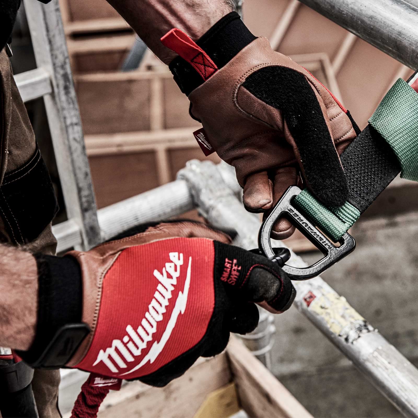 Gants en cuir hybride résistant aux coupures - taille : 9 - MILWAUKEE - 4