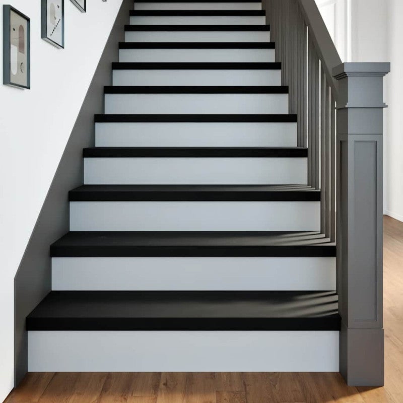 Stopnie schodowe 16 szt. brązowe 100x25x2 cm lite drewno dębowe vidaXL