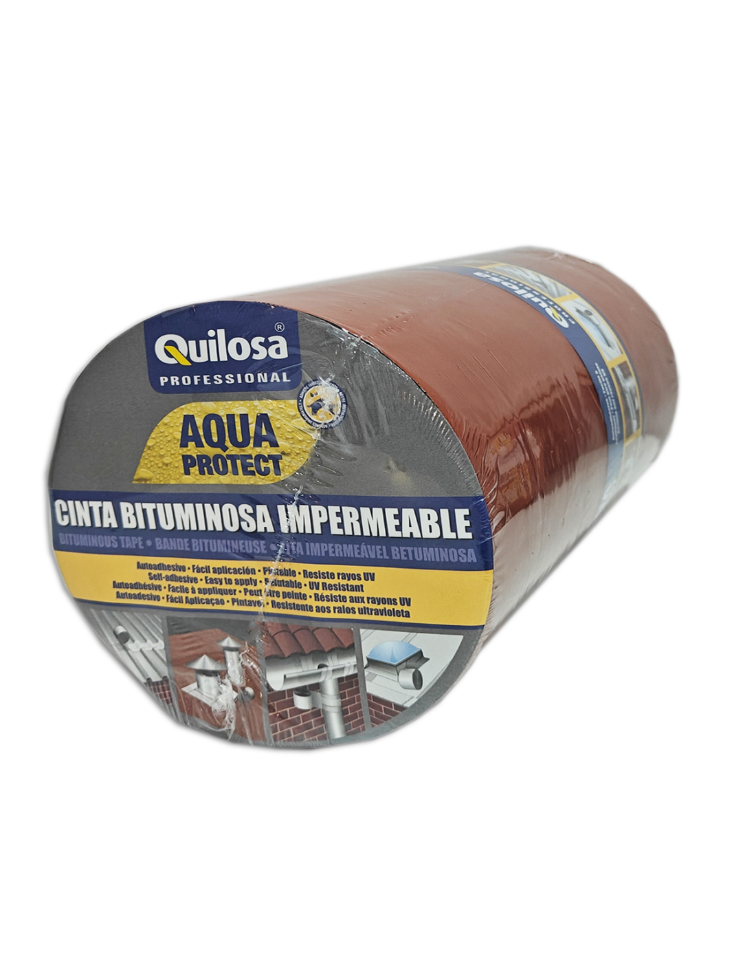 Cinta Bituminosa Impermeable Terracota 30 Cm X 10 Mts | Leroy Merlin
