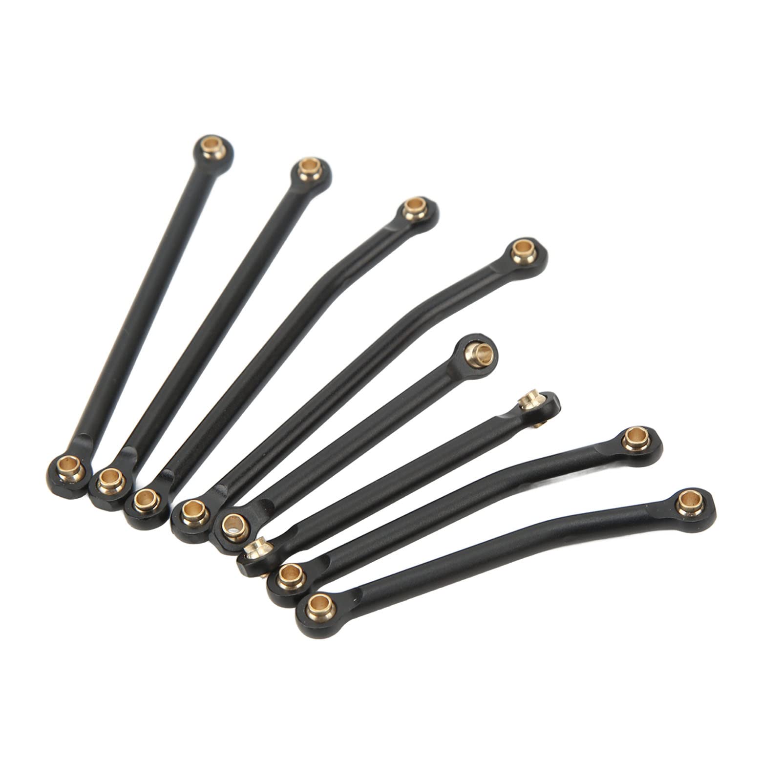 Kit De Biellettes D'abaissement Pour Moto Aramox - Alliage Aluminium Noir Réglable - Pour Cruisers Et Sportives