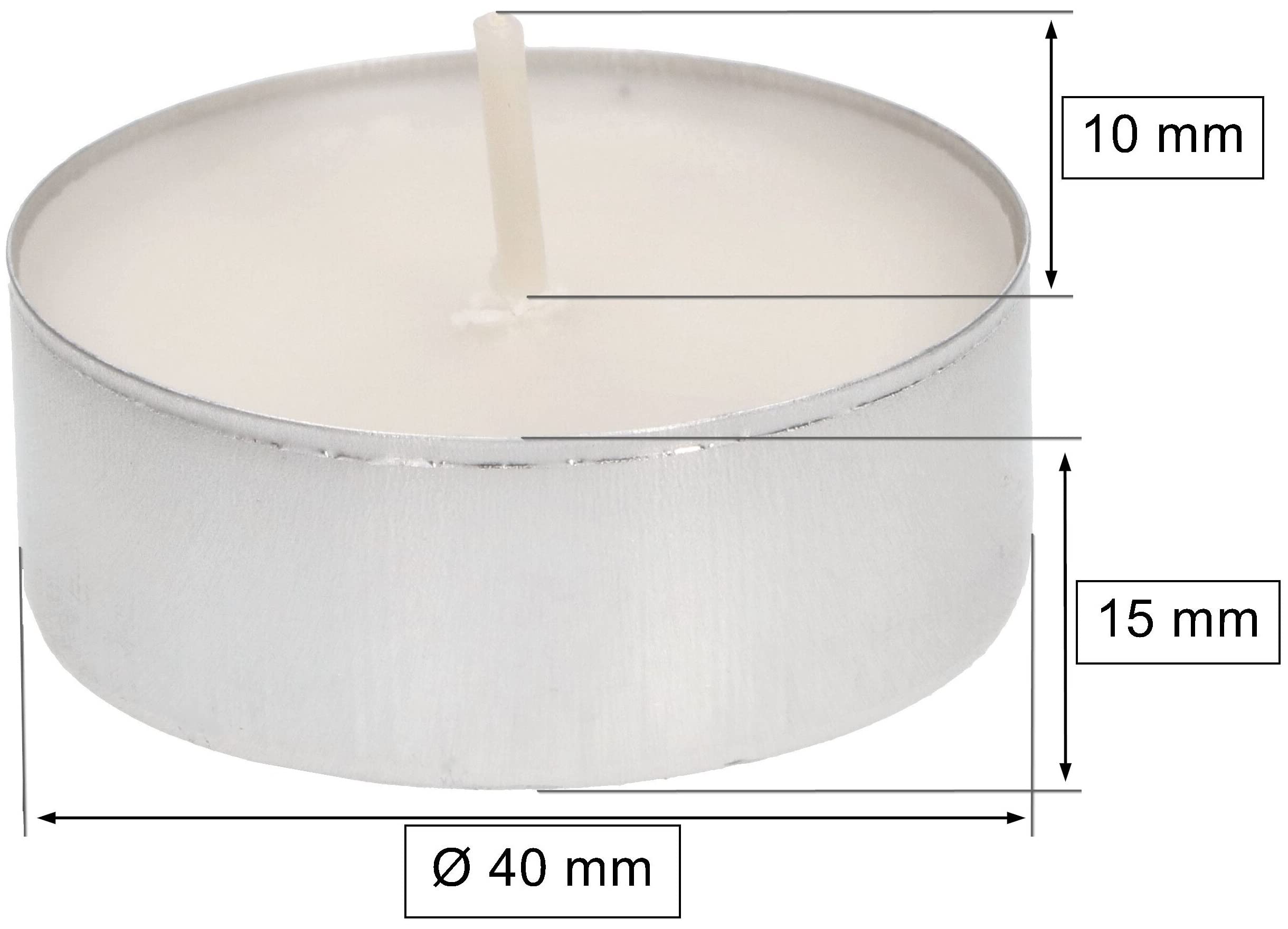 Zestaw 12x tealight świec podgrzewacze świeczki zapachowe wkład parafinowa - KOTARBAU - 8