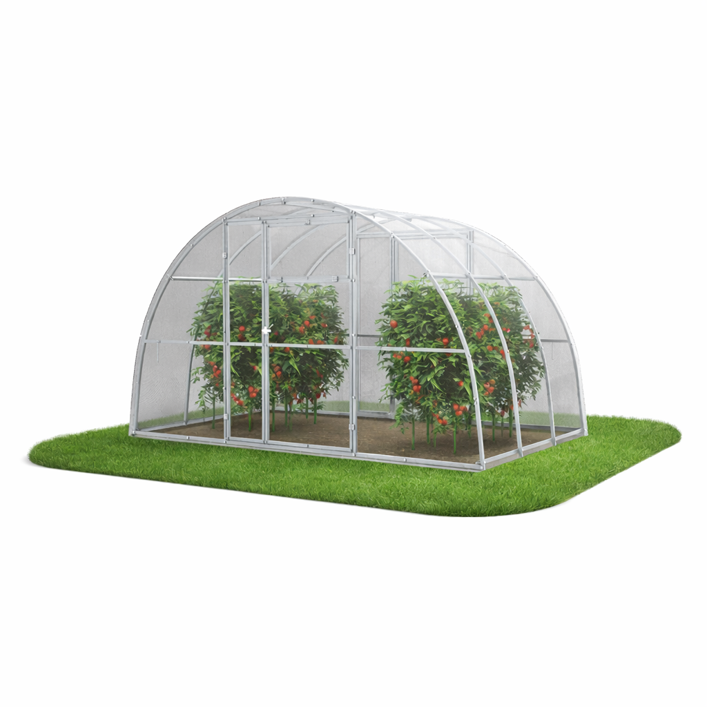 Szklarnia ogrodowa Tunel 3,5x2 m profile 40x20 poliwęglan 5mm - Szklarnia z poliwęglanu